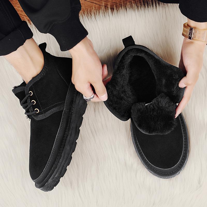 FashionWinter Warm Snow Boots Minimalist Barefoot Trainers Waterproof Barefoot Shoes Casual Ankle Boots Closure Trail Running Shoes