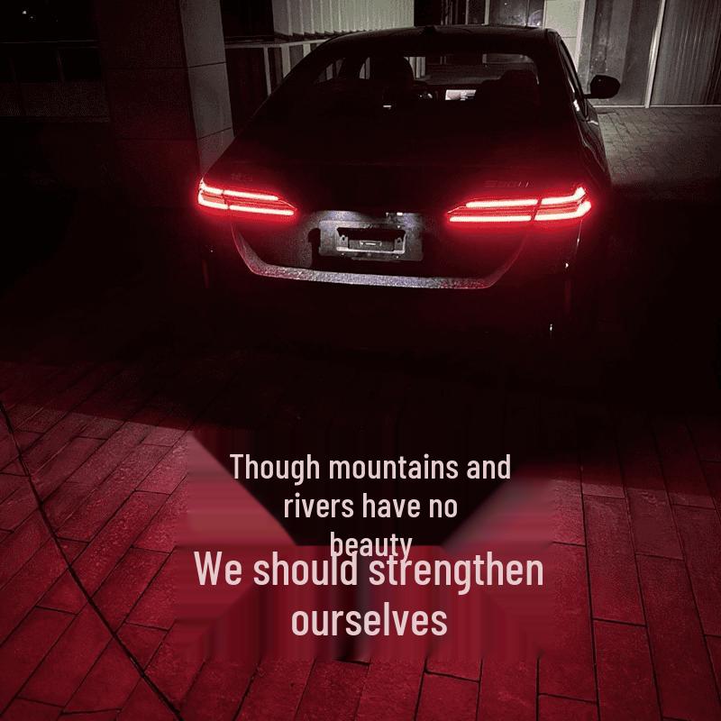 BMW Series Trunk Projection Lamp: License Plate & Ambient Light for 1/3/4/5, X1/X3/X5, M3/M4.