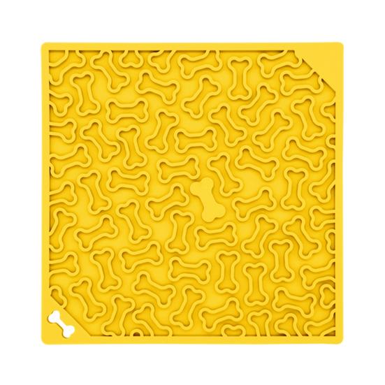 Mata dla psa spowalniająca jedzenie Silikonowa mata do lizania z przyssawką Karma dla zwierząt