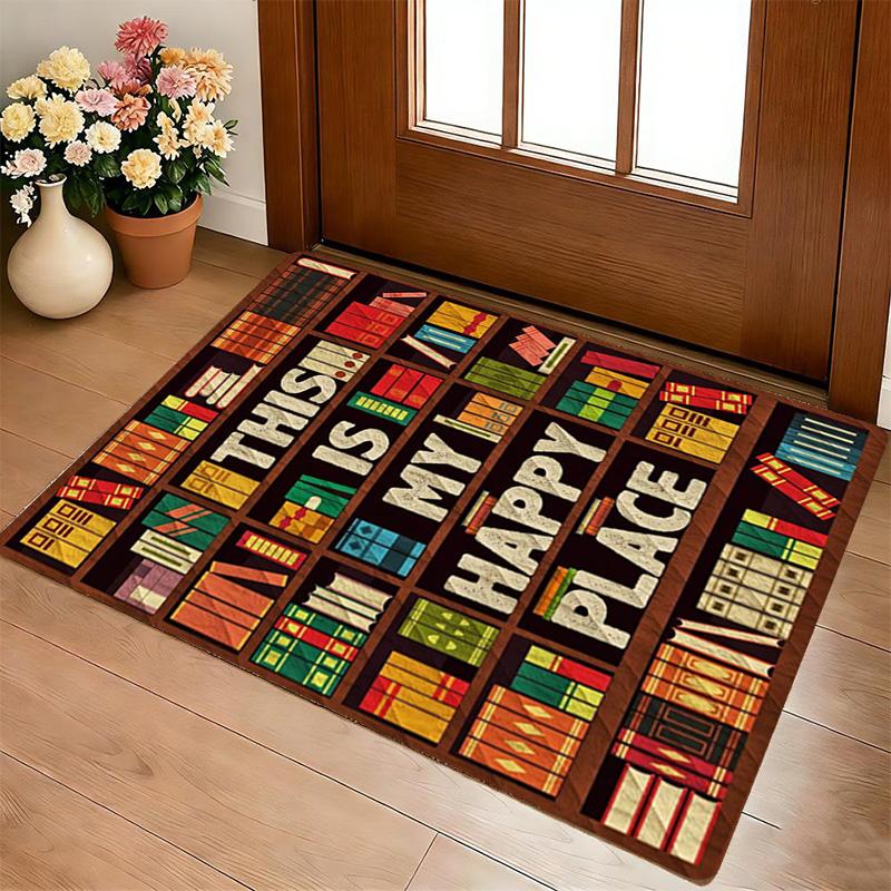 Library Haven Living Room Nonslip Area Rug Soft Carpet For Bedroom Game Playroom Sofa Office Home Decor Doormat Christmas Gift C9302181