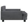 Kids Sofa Dark Gray 90x53x30 Cm Velvet