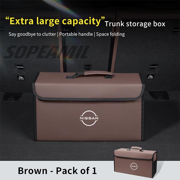 Jgtuh1 Car Trunk Organizing And Storage Box For Nissan Qashqai Juke X-Trail Patrol Note Leaf Altima Maxima Micra Murano Rogue Pulsar