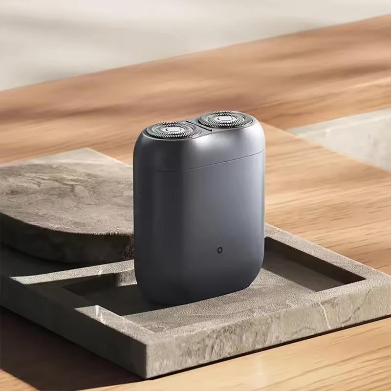 Xiaomi Elektrorasierer S200 Induktionsstart Doppelschleife Gebogene Klinge IPX7 Magnetische Saugklingenkopf Typ-C Nass- und Trockenrasur