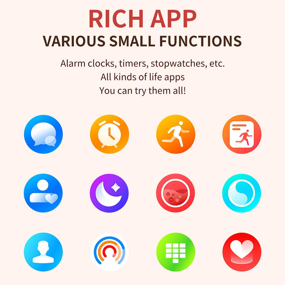 CY29 Women Smartwatch 1.32 Inch AMOLED Round Screen Bluetooth-Compatible Calling Heart Rate Monitor Watch