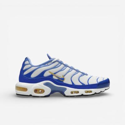 Air Max Plus White Lyon Blue Varsity Maize