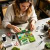 Green Beaded Plant Kit Beads Plant Handmade Making Kit Forever Plant Kit Jewelry Making Rings Earring Crafts DIY Bracelets