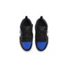 New Jordan Air Jordan 1 Anti Slip Wear Resistant Low Top Children's Basketball Shoes Blue Black Children Aged 3 7 Years Old DR9748-140