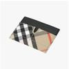 Burberry 8097484 B9368 Etui na karty w kratę vintage