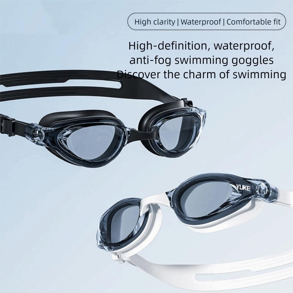 High-definition Swim Eyewear Glasses Adjustable Flat Transparent Goggles Swimming Goggles  Beach