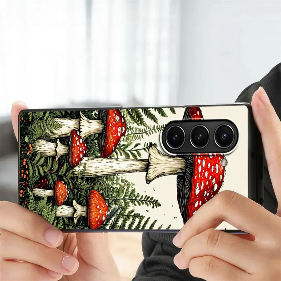 Flowers Beautiful Case for Samsung Galaxy ZFold7 ZFold3 ZFold5 Z Fold 7 6 5 4 3 ZFold6 ZFold4 Back Phone Cover