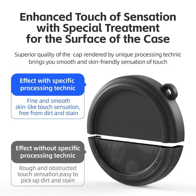 Protective Silicone Cover for Action 5 Professional/4/3 Action Camera Lens Protector Skin Friendly Texture Easily Fit