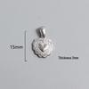 Retro Titanium Steel Cross Necklace Pendant - Stainless Steel DIY Jewelry Accessory, Fade-Resistant