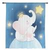 Cute Elephant And Star Sheer Curtains Bedroom Voile Curtain Living Room Window Sheer Curtains Kitchen Tulle Drapes