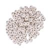 100pcs Mixed Maple Square Bead Letter Cube Loose Spacer Beads For DIY Jewelry Making