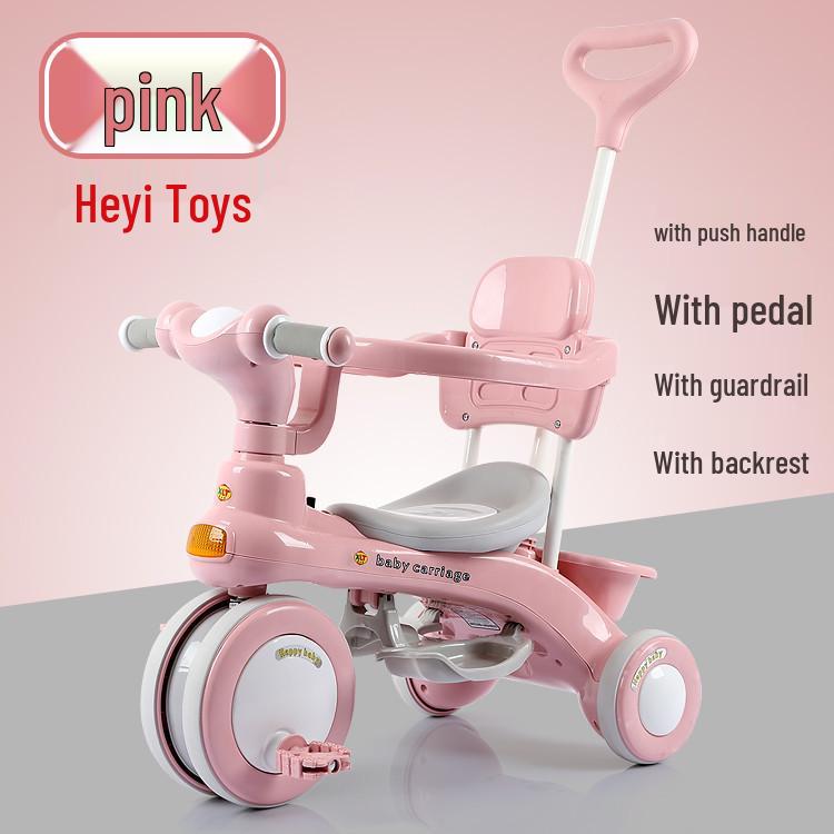 

Большая трехколесная коляска-велосипед для детей в возрасте 1-6 лет - Идеально подходит для приключений на открытом воздухе