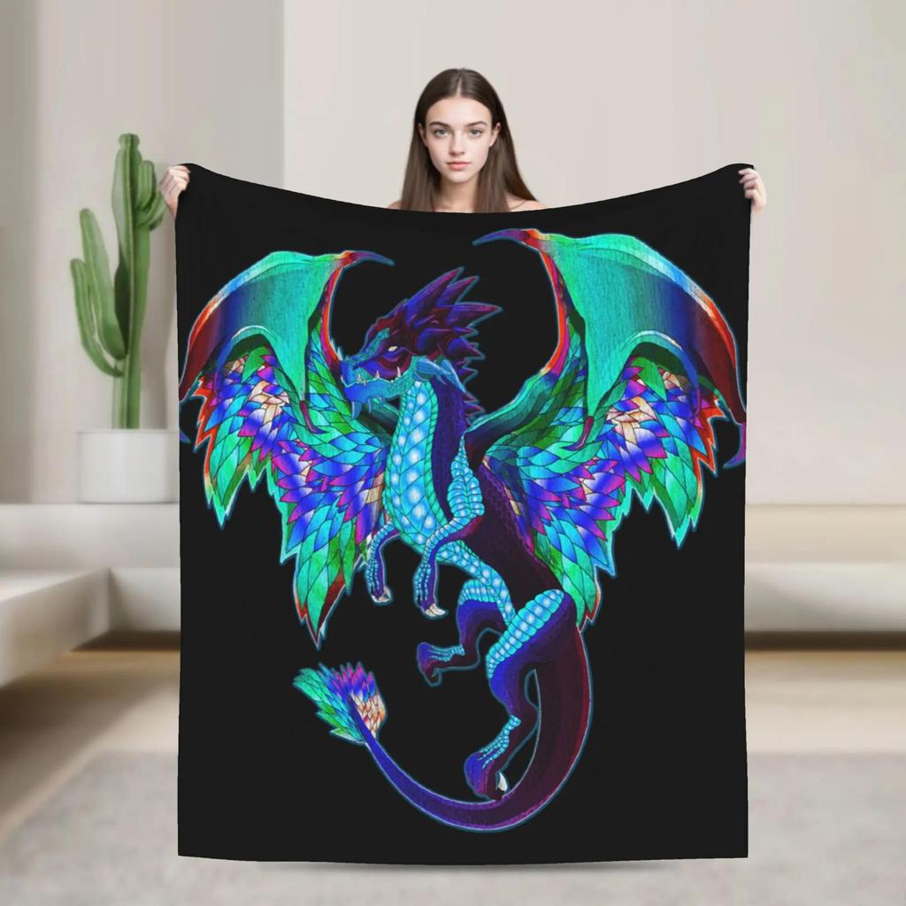 Yes I Really Do Need All These Books Dragon Super Soft Blanket for Boys Plush Throw Blanket Living Room Sofa Bed Cover