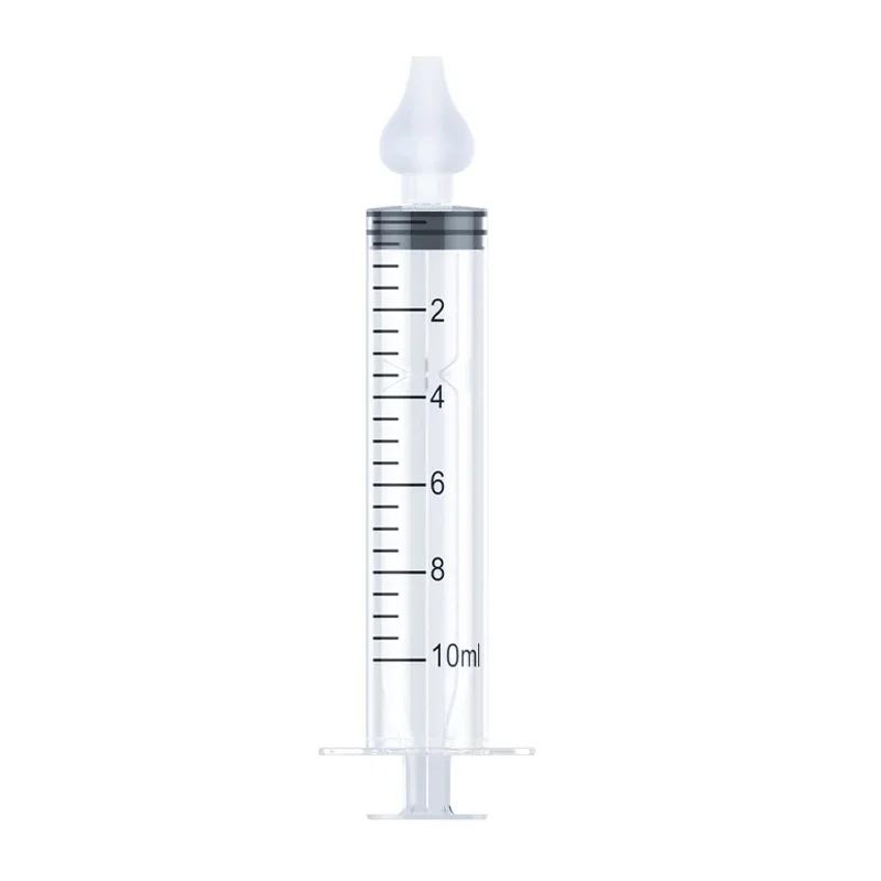 10ML/20ML Baby Nose Cleaner Needle Tube Nasal Aspirator Reusable Baby Rhinitis Nasal Washer Syringe Nasal Irrigator for Children