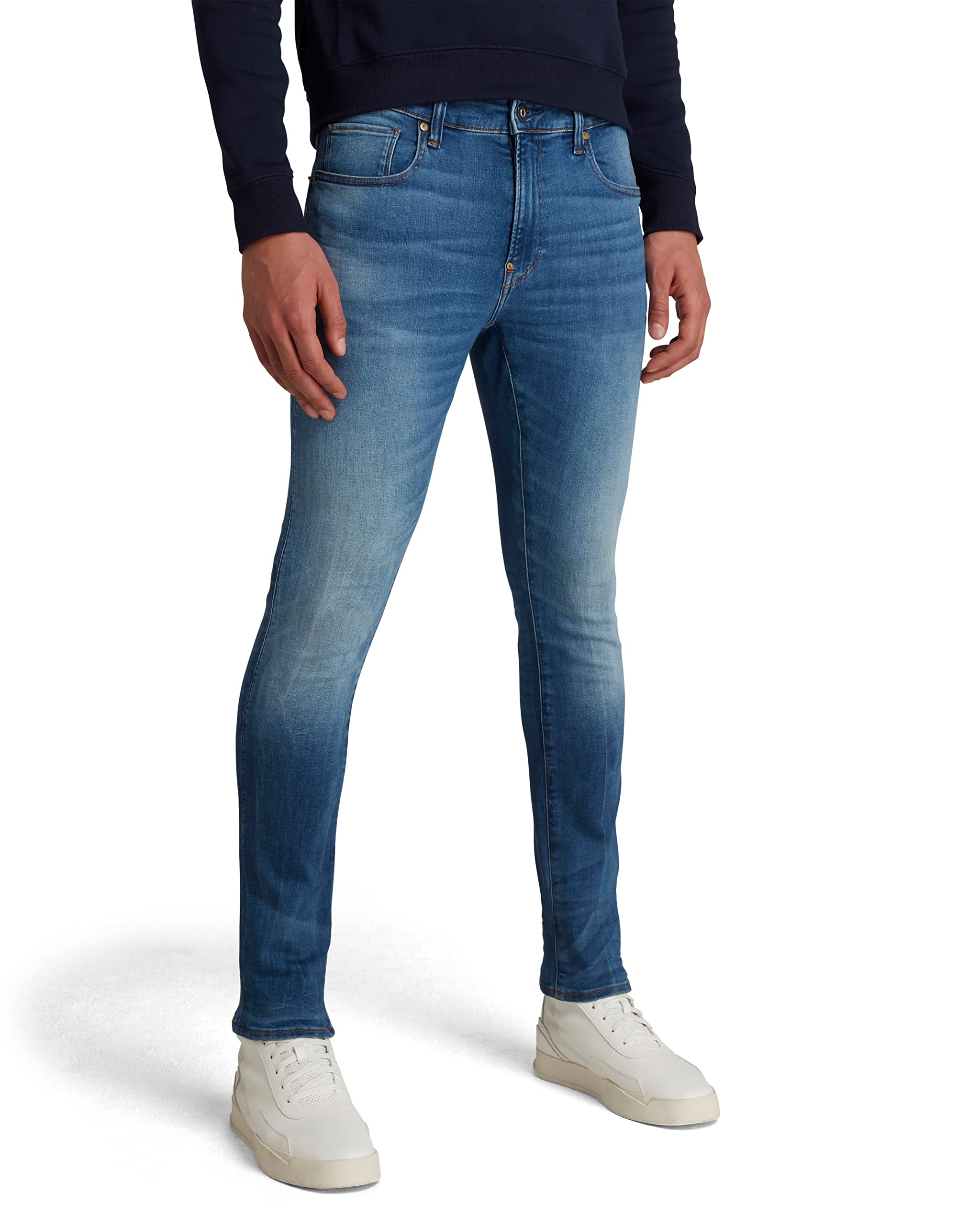 Мужские джинсы G-Star RAW Светло-синие Revend Skinny 51010-8968-6028-W32/L30