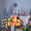 Christmas Decoration Lights, LED Christmas Window Lamp with Suction Cup, Battery Operated Hanging Window Light with Suction Cup