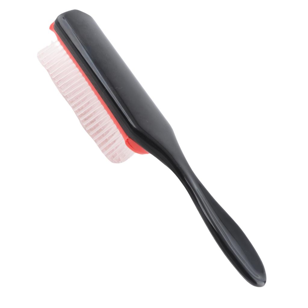 9‑Row Cushion Hair Styling Brush Salon Detachable Travel Curly Hair Detangling Brush