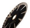 Concave Curved Diamond Blade for and Continuous Turbo Rims 5-inch Granite, Marble,