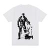 Tom of Finland Boyfriend T-Shirt Gay Cops Baumwolle Herren Damen Oberteile Y2K Gothic Baumwolle Oversized T-Shirts Leicht Atmungsaktiv und Bequem Kleidung