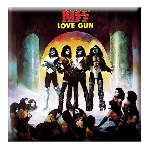 Kiss Love Gun Album Fridge Magnet