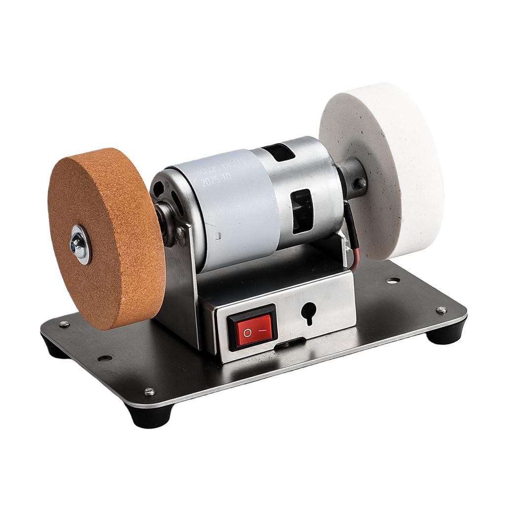 Heavy Duty 220V Electric Grinder Sharpener With 75mm Disc And Protective Cover For Drilling And Sanding Applications
