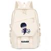 College Style Junior High School Student Backpack Animation Peripheral Printing Ridge Protection Student Schoolbag