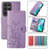 Flip Leather Phone Case For Samsung Galaxy S26 S25 Edge S24 S23 Ultra S22 S21 S20 FE S10 S10E S9 Plus Card Holder Cover Wallet