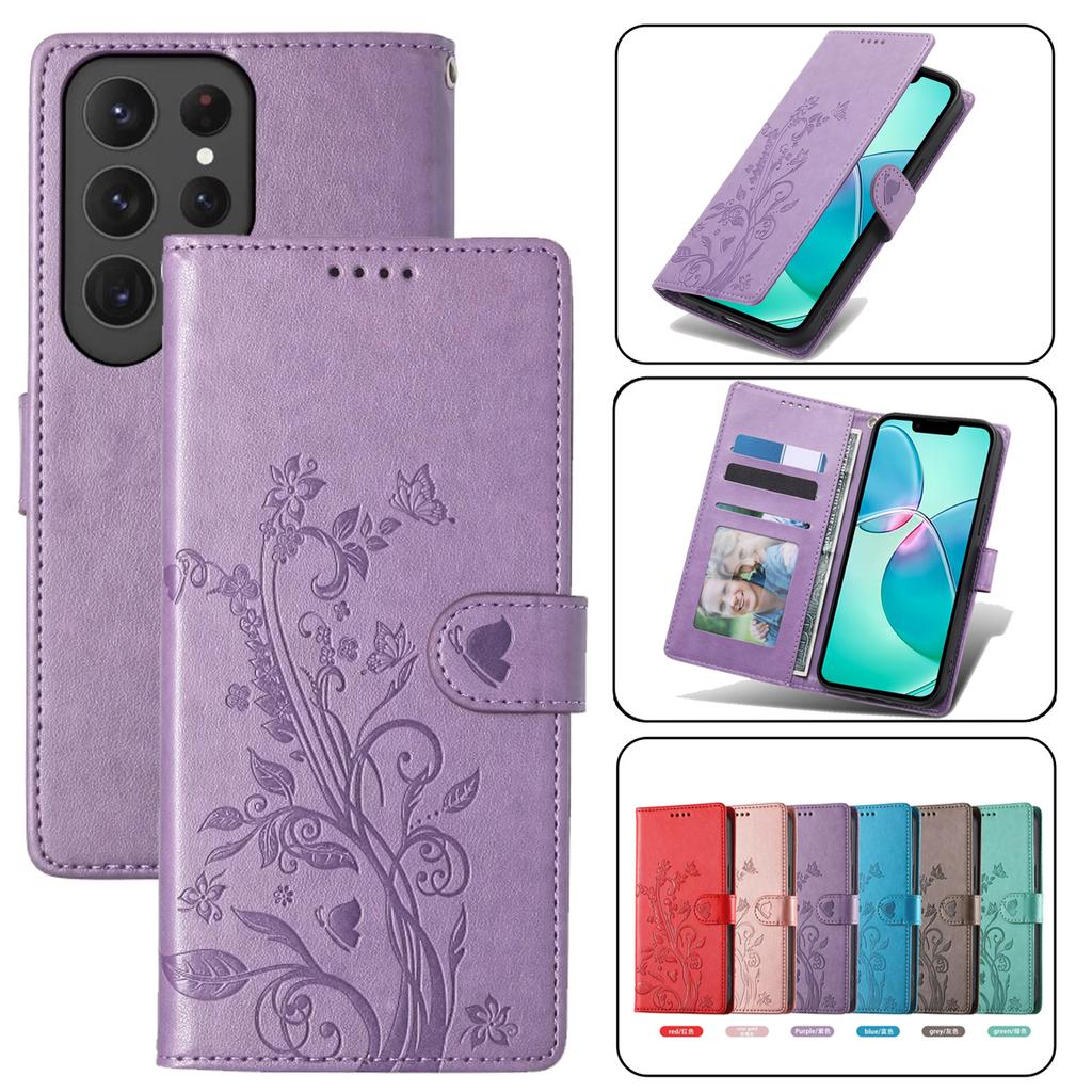 Flip Leather Phone Case For Samsung Galaxy S26 S25 Edge S24 S23 Ultra S22 S21 S20 FE S10 S10E S9 Plus Card Holder Cover Wallet