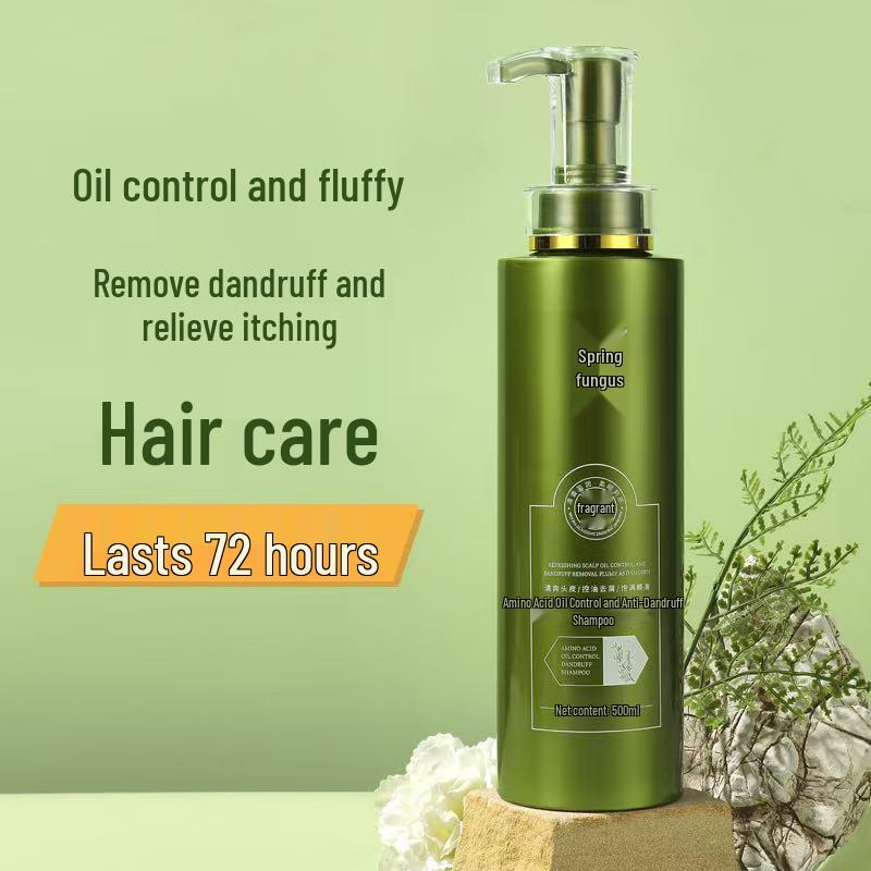 Chun Kou Amino Acid Shampoo Set for Smoothing & Oil Control with Dandruff Care