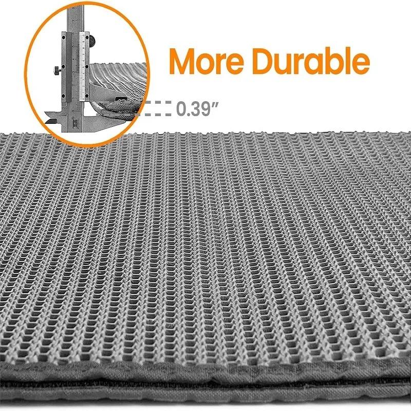 Коврик для кошачьего туалета Двухслойный нескользящий коврик для большого туалета — фото 14