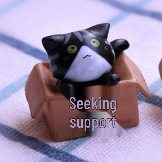 

Private House Cat Kitten Plush Car Pendant: Micro Landscape Ornament & Succulent Blind Box Cake Decor