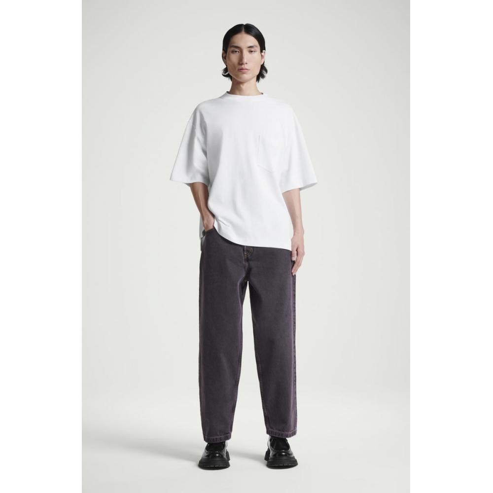 

Джинсы Cos Japan Dome прямые, длина до щиколотки dark purple/28