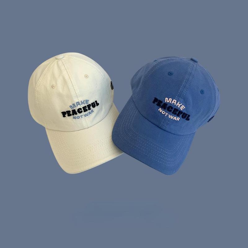 Männer und Frauen Allgemeine Baseballkappe Einfacher Buchstabe Gestickte Baseballkappe Lässige und vielseitige Paar-Sonnenschutz-Entenzungenkappe