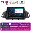 Smart System GPS Navigation For Ford C-MAX Kuga 2 Escape 3 2012 2013 2014 2015 - 2019 Wireless Carplay QLED IPS Screen Head Unit