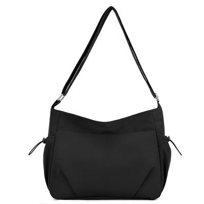 Manatsulife Women's Shoulder Bag, Crossbody, Solid Nylon Fabric, Large Capacity, Multi-Pocket, Lightweight, Waterproof, Perfect for Commuting,