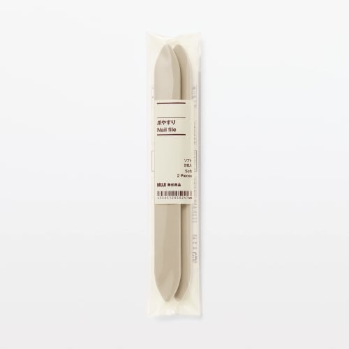 MUJI Nail File Soft 2 Pieces 12050247