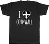 St Pirans Day Unisexs TShirt I Love Cornwall Unisex Tee Gift