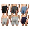 Shorts Esportivos Masculinos com Rasgo Lateral Botões de Pressão Fácil de Vestir Cintura Elástica Shorts Casuais Roupa Adaptável