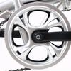 Rixian 12-inch Folding Bicycle for Adults and Kids - Compact Commuter Bike