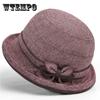 Elderly Hat Women Spring and Autumn Day Mother Bucket Hat Thin Cloth Hat Old Man Hat Grandma Summer Old Lady Hat