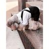 1pc Pet Cooling Shirt, 4-Leg Design, Formal Collar, Cat Dog Clothes