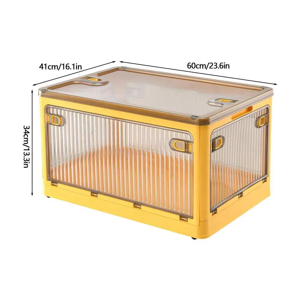 Ящик для хранения вещей для кемпинга Складные контейнеры для хранения Прозрачные контейнеры для хранения Ящик для пикника для кемпинга Большие органайзеры XL 4844₽