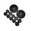 Black Button Overlay Button Repair Decal Black Overlay With Lettering Interior Compatibility For Mercedes-Benz W221