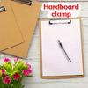 A4 A5 Wooden Clipboard Folder Paper Ticket Menu Bills Note Document File Clip WordPad Office School Writing Board Clamp Holder