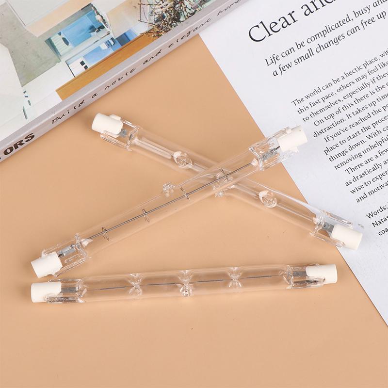 1 lámpara halógena de 100/200/300 W, 118 mm, doble extremo, lineal, R7S