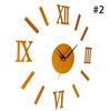 Home Decoration Wall Clock Big Mirror Wall Clock Modern Design Large Size Wall Clocks DIY Wall