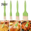 Pastry Brush for Baking 4Pcs Set with Soft Heat Resistant Bristles Cooking Grilling Kitchen Tool And BBQ Sauce Application, Professional Basting